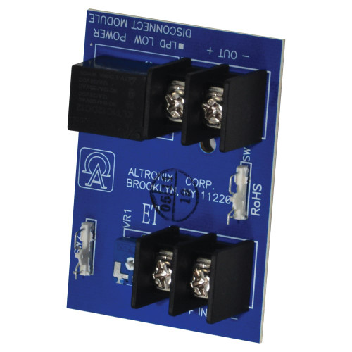 Altronix LPD Low Power Disconnect Module Input 12/24VDC at 8A