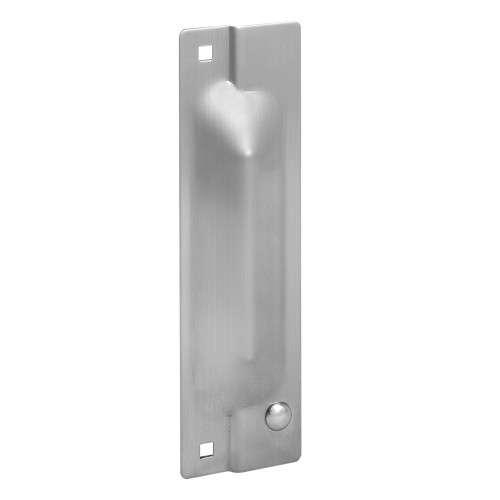 Rockwood 320 US32D Latch Protector 3 by 11 Cylindrical Lock Type Satin Stainless Steel Finish
