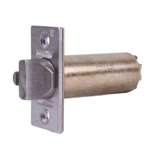 Schlage Electronics 14-051 626 AD/CO Series Deadlatch 2-3/8 Backset Cylindrical Square Corner 1-1/8 X 2-1/4 Satin Chrome Finish
