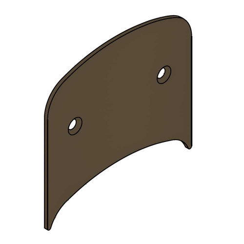 Schlage Electronics 23760283 643E AD/CO Series Decorative Plate with Fasteners 32H X 35W X 075D Aged Bronze Finish 23760283 643E