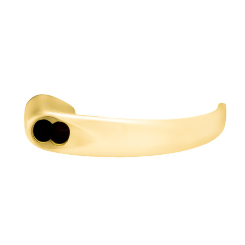 Schlage Electronics 03-235 SPA 605 LFIC AD/CO Series Lever for Corbin Core Sparta Style Less Core Bright Brass Finish 03-235 SPA 605