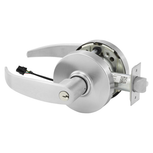 Sargent RX28-10G70-24V LP 26D Electrified Cylindrical Lock Fail Safe 24V LP Design RX Switch Satin Chrome