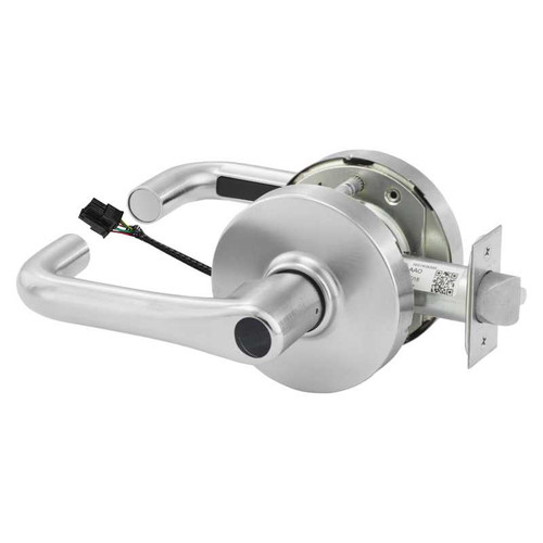 Sargent 28LC-10G71-12V LJ 26D Electrified Cylindrical Lock Fail Secure 12V LJ Design Less Cylinder Satin Chrome 28LC-10G71-12V LJ 26D