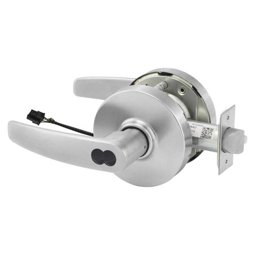 Sargent RX2870-10G71-12V LB 26D Electrified Cylindrical Lock Fail Secure 12V LB Design SFIC Prep Less Core RX Switch Satin Chrome RX2870-10G71-12V LB 26D