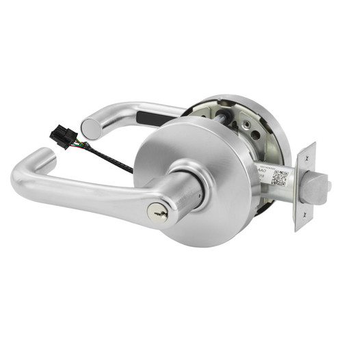 Sargent RX28-10G70-12V LJ 26D Electrified Cylindrical Lock Fail Safe 12V LJ Design RX Switch Satin Chrome