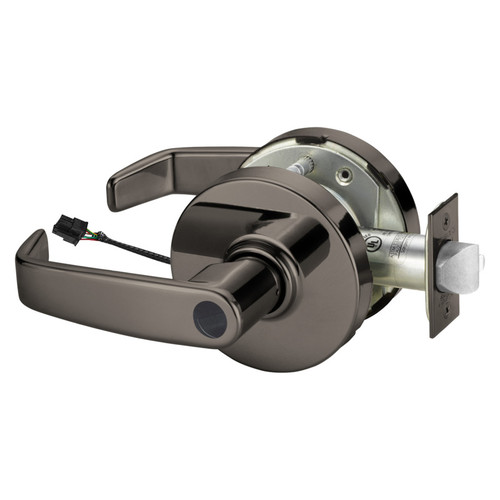 Sargent 28LC-10G71-12V LL 10BL Electrified Cylindrical Lock Fail Secure 12V LL Design Less Cylinder Dark Oxidized Satin Bronze