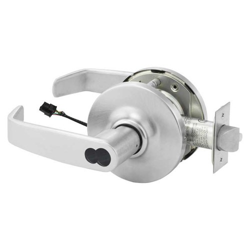 Sargent RX2860-10G71-12V GL 26D Electrified Cylindrical Lock Fail Secure 12V GL Design LFIC Prep Less Core RX Switch Satin Chrome RX2860-10G71-12V GL 26D