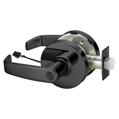 Sargent RX28LC-10G71-24V LL 20D Electrified Cylindrical Lock Fail Secure 24V LL Design Less Cylinder RX Switch Statuary Bronze Dark Powder Coat