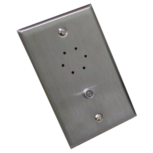 Dortronics 7286-PT5 7286 Series Local Door Prop Alarm Alarm with 0 Sec to 90 Minute Door Open Delay Local Alarm Piezo Alarm Output DPDT Relay Tri-State LED Adjustable Local Warning Time Delay and Mirrored Door Switch Output Standard Single Gang Plate 7286-PT5