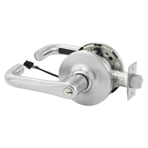 Sargent 28-10G70-24V GJ 26D Electrified Cylindrical Lock Fail Safe 24V GJ Design Satin Chrome 28-10G70-24V GJ 26D