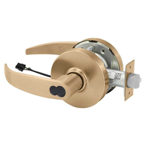 Sargent 2860-10G70-12V LP 10 Electrified Cylindrical Lock Fail Safe 12V LP Design LFIC Prep Less Core Satin Bronze 2860-10G70-12V LP 10