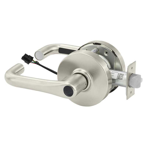 Sargent 28LC-10G71-12V LJ 15 Electrified Cylindrical Lock Fail Secure 12V LJ Design Less Cylinder Satin Nickel 28LC-10G71-12V LJ 15