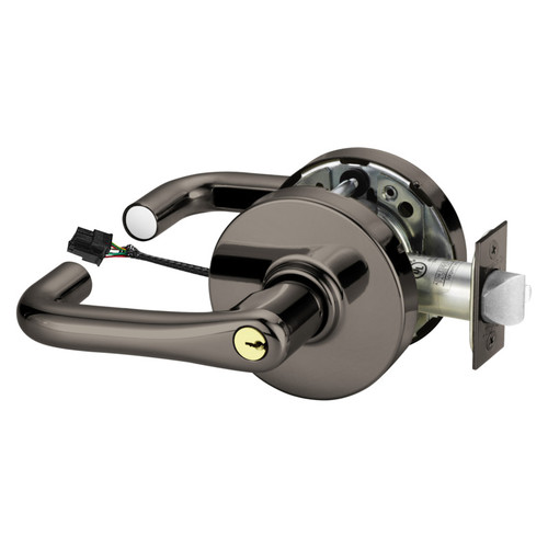 Sargent 28-10G70-12V LJ 10BL Electrified Cylindrical Lock Fail Safe 12V LJ Design Dark Oxidized Satin Bronze