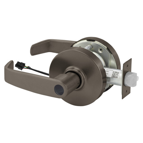 Sargent 28LC-10G71-12V LL 10B Electrified Cylindrical Lock Fail Secure 12V LL Design Less Cylinder Oil Rubbed Bronze