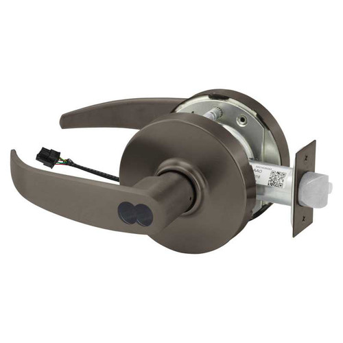 Sargent 2870-10G71-12V LP 10B Electrified Cylindrical Lock Fail Secure 12V LP Design SFIC Prep Less Core Oil Rubbed Bronze 2870-10G71-12V LP 10B