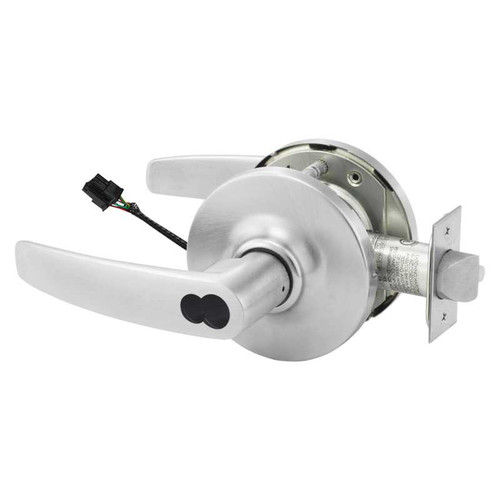 Sargent RX2860-10G70-24V GB 26D Electrified Cylindrical Lock Fail Safe 24V GB Design LFIC Prep Less Core RX Switch Satin Chrome RX2860-10G70-24V GB 26D