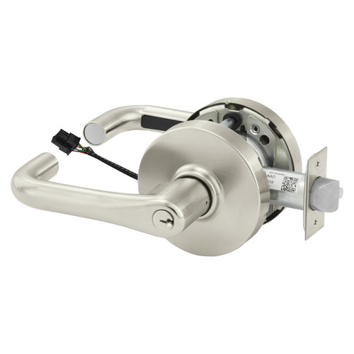 Sargent RX28-10G71-24V LJ 15 Electrified Cylindrical Lock Fail Secure 24V LJ Design RX Switch Satin Nickel