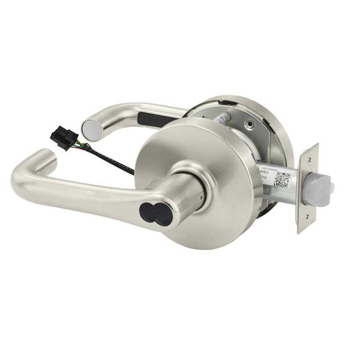 Sargent RX2860-10G70-12V LJ 15 Electrified Cylindrical Lock Fail Safe 12V LJ Design LFIC Prep Less Core RX Switch Satin Nickel RX2860-10G70-12V LJ 15