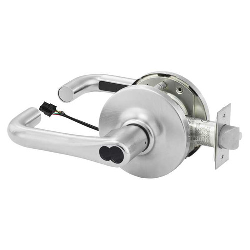 Sargent RX2860-10G70-12V GJ 26D Electrified Cylindrical Lock Fail Safe 12V GJ Design LFIC Prep Less Core RX Switch Satin Chrome RX2860-10G70-12V GJ 26D