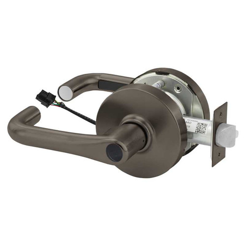 Sargent 28LC-10G70-24V LJ 10B Electrified Cylindrical Lock Fail Safe 24V LJ Design Less Cylinder Oil Rubbed Bronze 28LC-10G70-24V LJ 10B