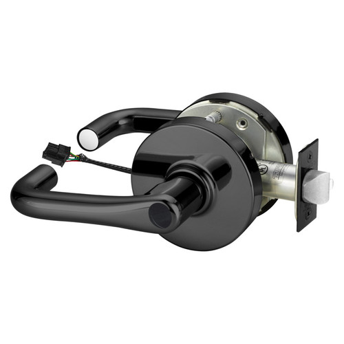 Sargent 28LC-10G70-24V LJ 20D Electrified Cylindrical Lock Fail Safe 24V LJ Design Less Cylinder Statuary Bronze Dark Powder Coat