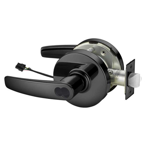 Sargent 2860-10G71-12V LB 20D Electrified Cylindrical Lock Fail Secure 12V LB Design LFIC Prep Less Core Statuary Bronze Dark Powder Coat 2860-10G71-12V LB 20D