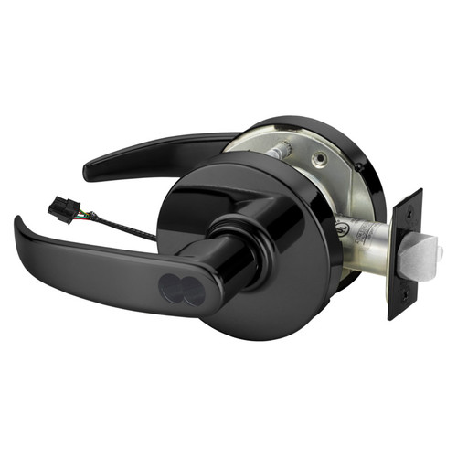 Sargent 2870-10G70-24V LP 20D Electrified Cylindrical Lock Fail Safe 24V LP Design SFIC Prep Less Core Statuary Bronze Dark Powder Coat