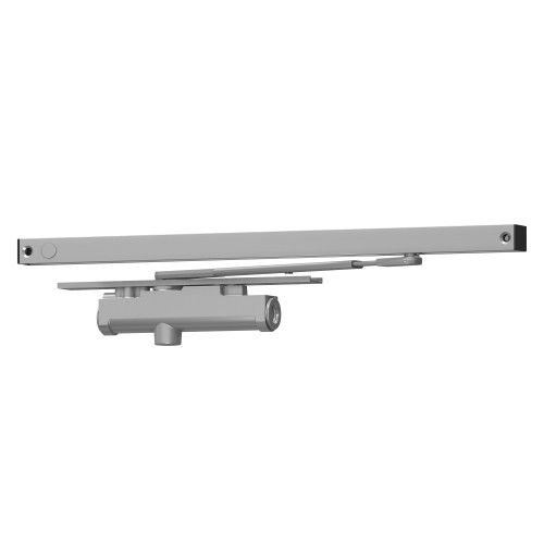 LCN 3133SE-STD 24V LH 689 Standard Track Closer/Holder 24V Left Hand Aluminum 3133SE-STD 24V LH 689