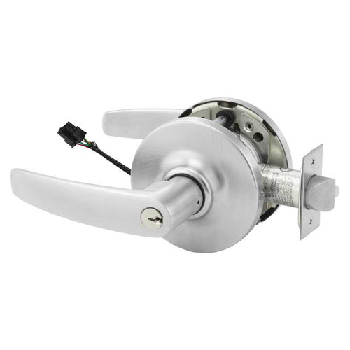 Sargent RX28-10G70-12V GB 26D Electrified Cylindrical Lock Fail Safe 12V GB Design RX Switch Satin Chrome RX28-10G70-12V GB 26D