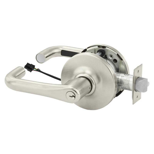 Sargent RX28-10G70-12V GJ 15 Electrified Cylindrical Lock Fail Safe 12V GJ Design RX Switch Satin Nickel RX28-10G70-12V GJ 15