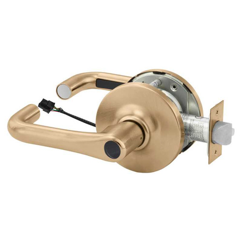 Sargent RX28LC-10G71-12V GJ 10 Electrified Cylindrical Lock Fail Secure 12V GJ Design Less Cylinder RX Switch Satin Bronze RX28LC-10G71-12V GJ 10