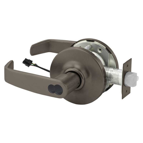 Sargent 2860-10G70-12V GL 10B Electrified Cylindrical Lock Fail Safe 12V GL Design LFIC Prep Less Core Oil Rubbed Bronze 2860-10G70-12V GL 10B