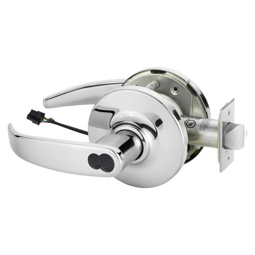 Sargent 2860-10G70-24V GP 26 Electrified Cylindrical Lock Fail Safe 24V GP Design LFIC Prep Less Core Bright Chrome 2860-10G70-24V GP 26