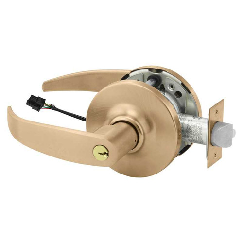 Sargent 28-10G70-12V GP 10 Electrified Cylindrical Lock Fail Safe 12V GP Design Satin Bronze 28-10G70-12V GP 10