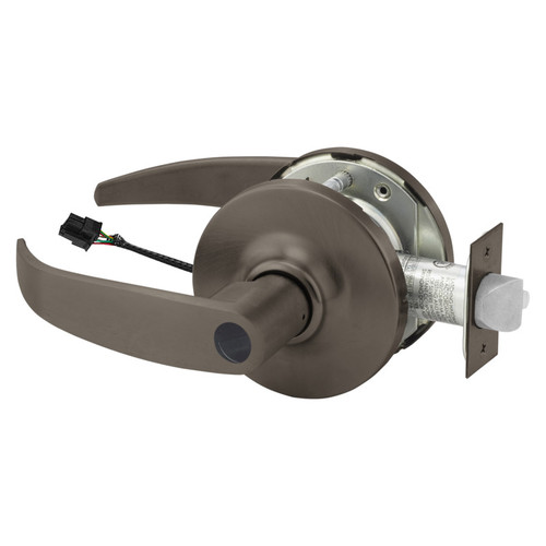Sargent 28LC-10G71-12V GP 10B Electrified Cylindrical Lock Fail Secure 12V GP Design Less Cylinder Oil Rubbed Bronze