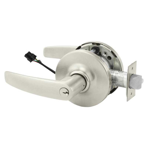 Sargent RX28-10G71-12V GB 15 Electrified Cylindrical Lock Fail Secure 12V GB Design RX Switch Satin Nickel RX28-10G71-12V GB 15
