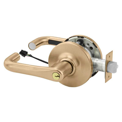 Sargent RX28-10G70-12V GJ 10 Electrified Cylindrical Lock Fail Safe 12V GJ Design RX Switch Satin Bronze RX28-10G70-12V GJ 10
