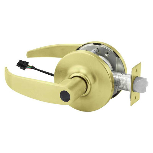 Sargent RX28LC-10G70-24V GP 4 Electrified Cylindrical Lock Fail Safe 24V GP Design Less Cylinder RX Switch Satin Brass RX28LC-10G70-24V GP 4