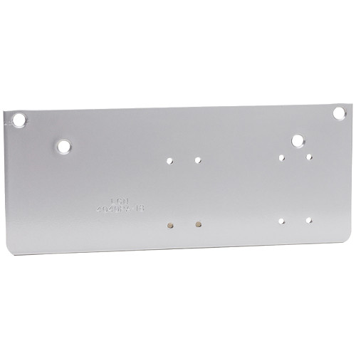 LCN 4040XP-18PA 689 Drop Plate Required for Parallel Arm Mounting Where Top Rail is Less than 5-1/2 Aluminum Finish