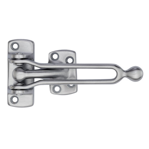 IVES 482B26D Brass Door Guard Satin Chrome