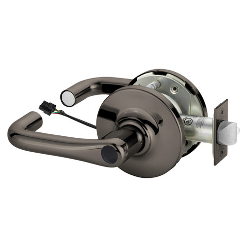Sargent 28LC-10G71-12V GJ 10BL Electrified Cylindrical Lock Fail Secure 12V GJ Design Less Cylinder Dark Oxidized Satin Bronze