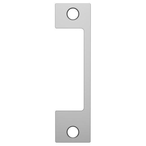 HES NM 630 Faceplate Only 1006 Series 4-7/8 x 1-1/4 Use with Mortise Locks with 1 Deadbolt Satin Stainless Steel NM 630