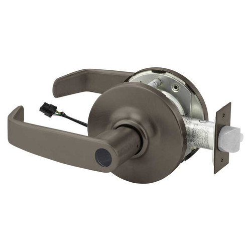 Sargent 28LC-10G71-12V GL 10B Electrified Cylindrical Lock Fail Secure 12V GL Design Less Cylinder Oil Rubbed Bronze 28LC-10G71-12V GL 10B