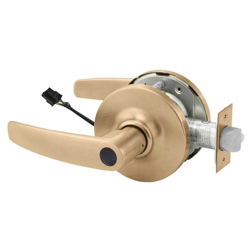 Sargent RX28LC-10G71-12V GB 10 Electrified Cylindrical Lock Fail Secure 12V GB Design Less Cylinder RX Switch Satin Bronze RX28LC-10G71-12V GB 10