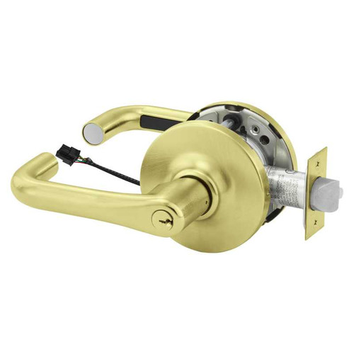 Sargent RX28-10G71-12V GJ 4 Electrified Cylindrical Lock Fail Secure 12V GJ Design RX Switch Satin Brass RX28-10G71-12V GJ 4