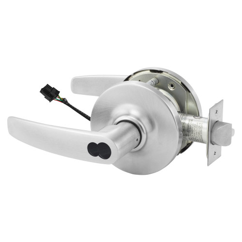Sargent 2360RX-10XG71 GB 26D Grade 1 Electrified Cylindrical Lock Fail Secure B Lever G Rose LFIC Prep Disposable Core Deadlatch Request to Exit 3-3/4 Backset Satin Chrome Finish Non-Handed