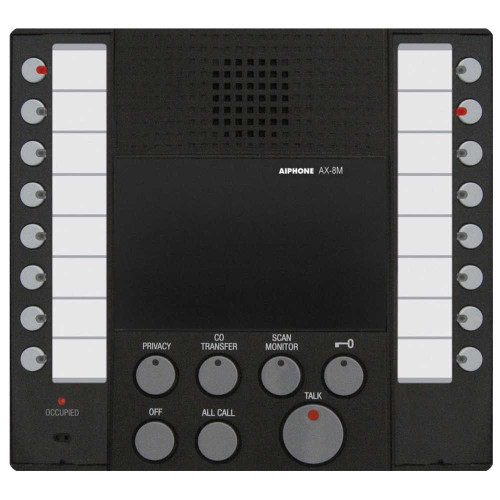 Aiphone AX-8M Audio Master Station Wall Or Desk Mount AX-8M