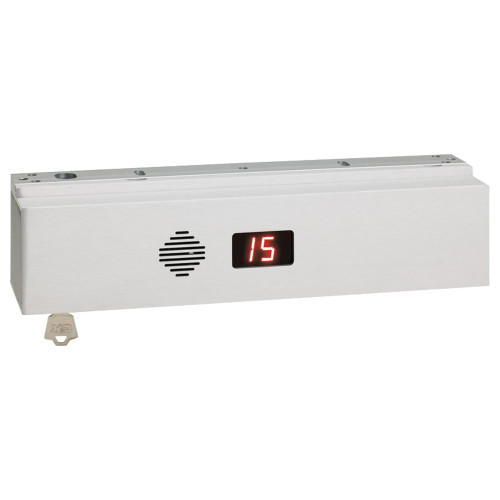 SDC 1511SNAKV ExitCheck Delayed Egress EMLock Single - 1650 lbs Delayed Egress Operation NFPA 101 IBC and IFC Compliant Built in Key Switch Provides 1-30 Second Timed Bypass Sustained Bypass and Alarm Reset Satin Aluminum Clear Anodized
