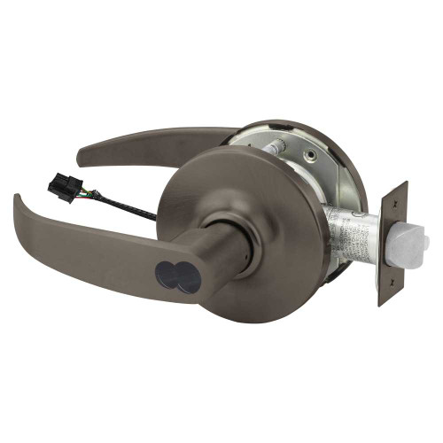 Sargent SF-10XG70 GP 10B Grade 1 Electrified Cylindrical Lock Fail Safe P Lever G Rose Schlage FSIC Prep Less Core Deadlatch Oil-Rubbed Bronze Finish Non-Handed SF-10XG70 GP 10B