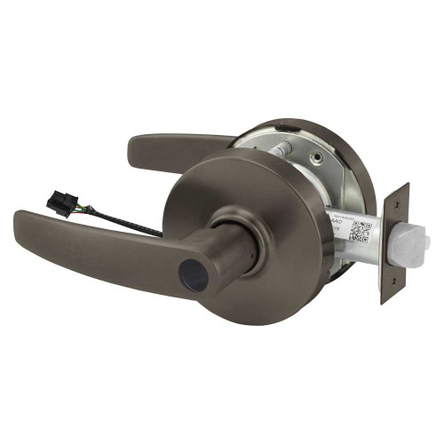 Sargent 25LCRX-10XG70 LB 10B Grade 1 Electrified Cylindrical Lock Fail Safe B Lever L Rose Less Cylinder Deadlatch 5 Backset Request to Exit Oil-Rubbed Bronze Finish Non-Handed 25LCRX-10XG70 LB 10B